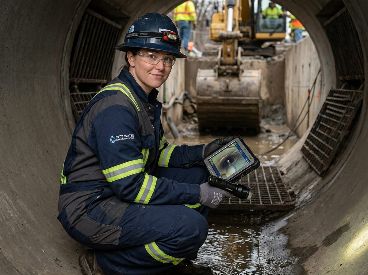 Sewer Line Inspection & Replacement in Wolfe City